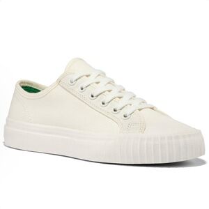Classic White Canvas Sneakers